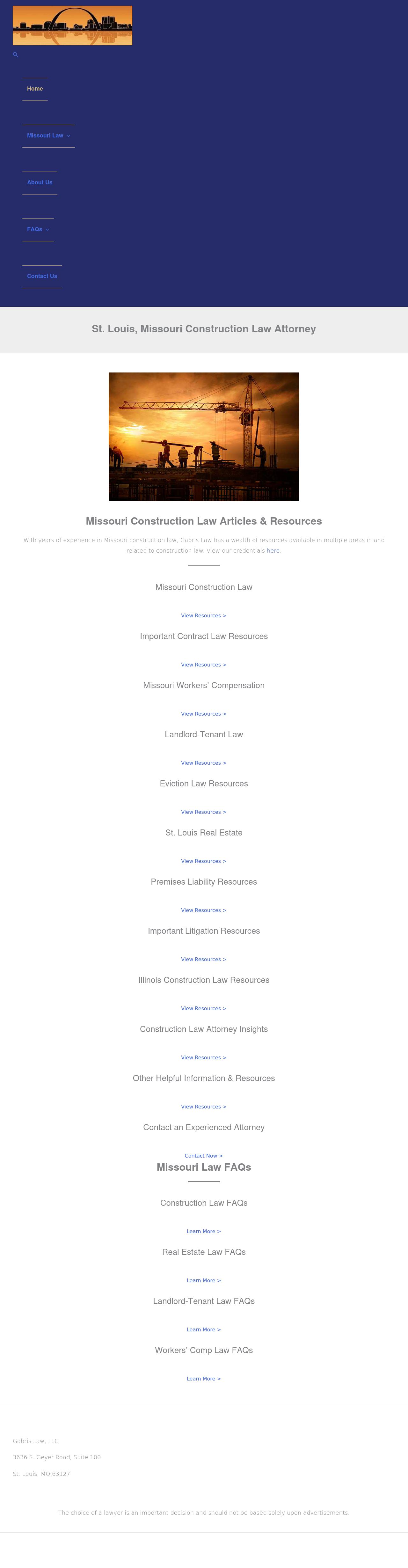 Gabris Law, LLC - Saint Louis MO Lawyers