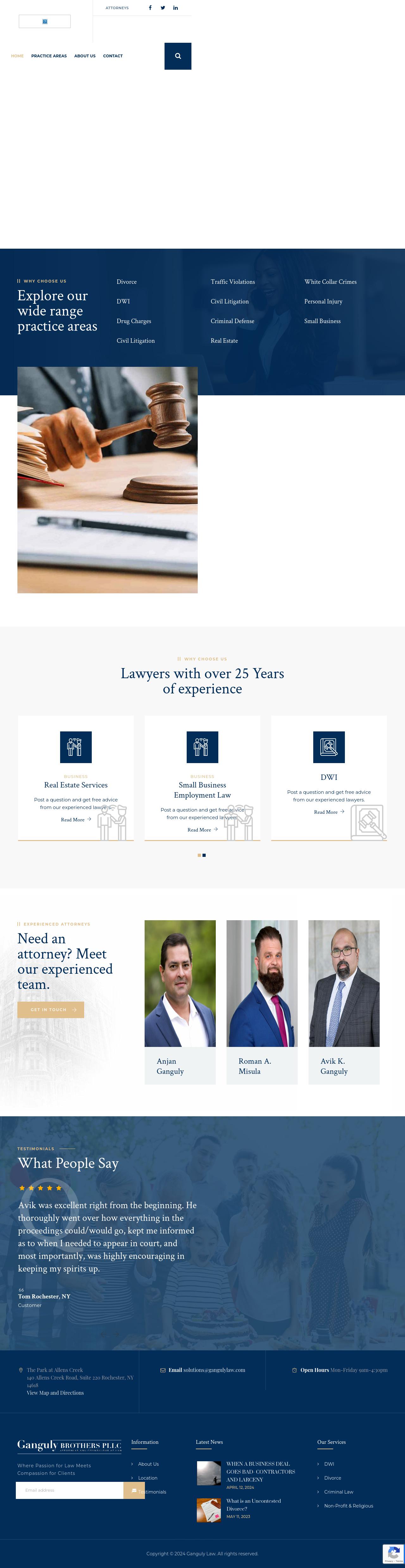 Ganguly Brothers, PLLC - Rochester NY Lawyers