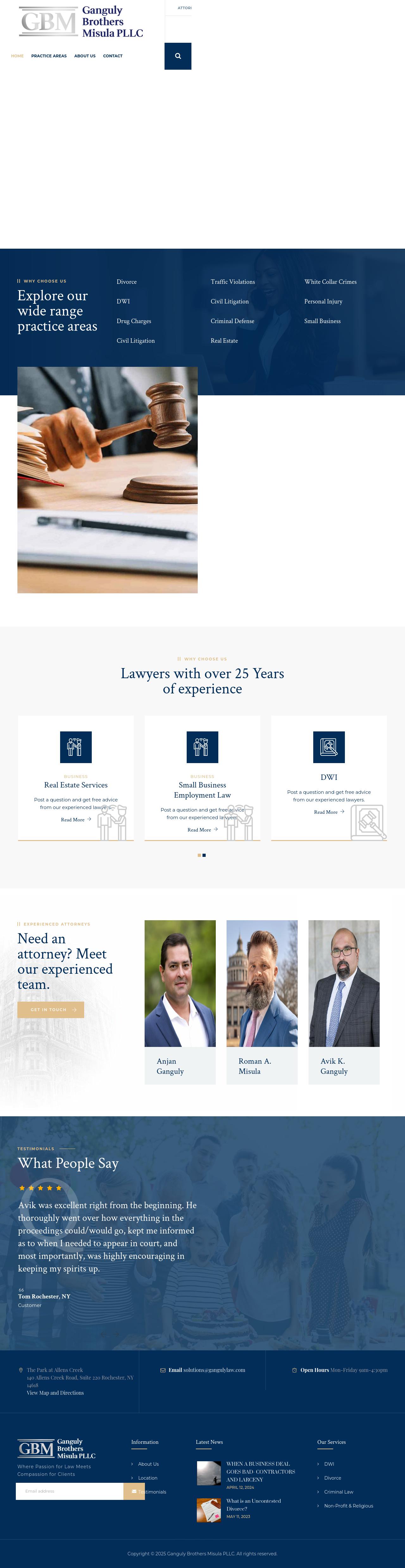 Ganguly Brothers, PLLC - Rochester NY Lawyers