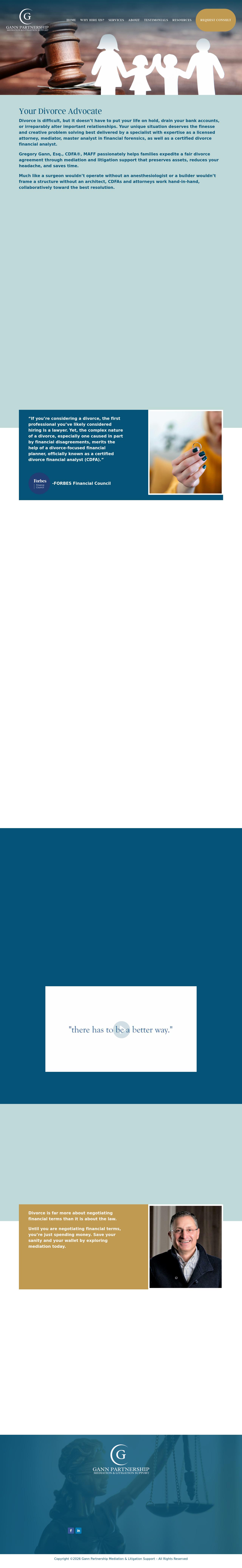 Gann Partnership Mediation and Litigation Support - Baltimore MD Lawyers
