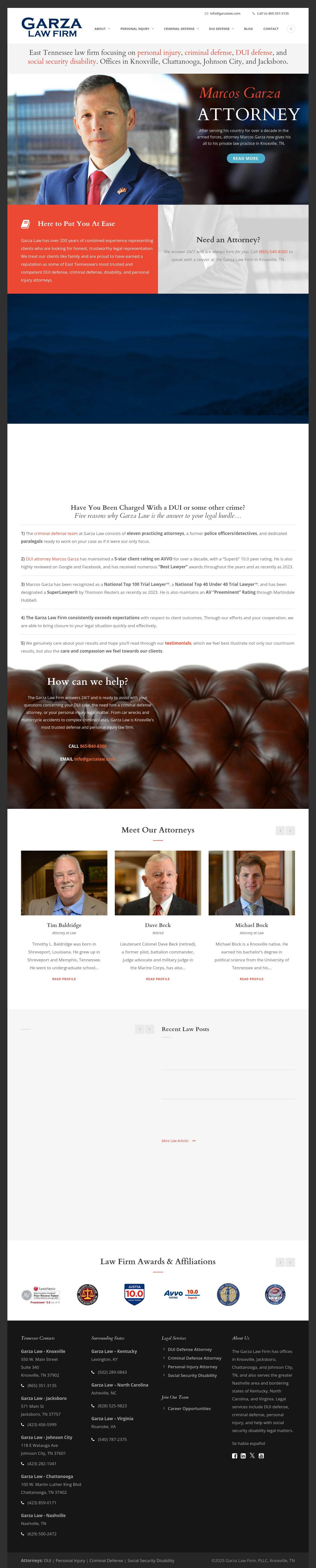 Garza Law Firm PLLC - Knoxville TN Lawyers