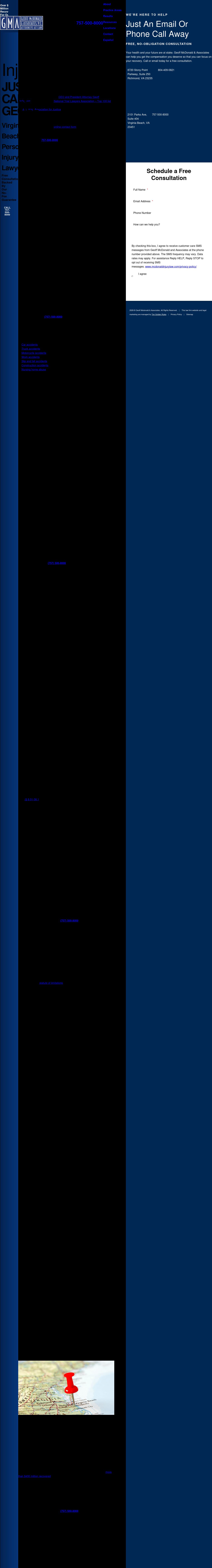 Geoff McDonald & Associates, P.C. - Virginia Beach VA Lawyers