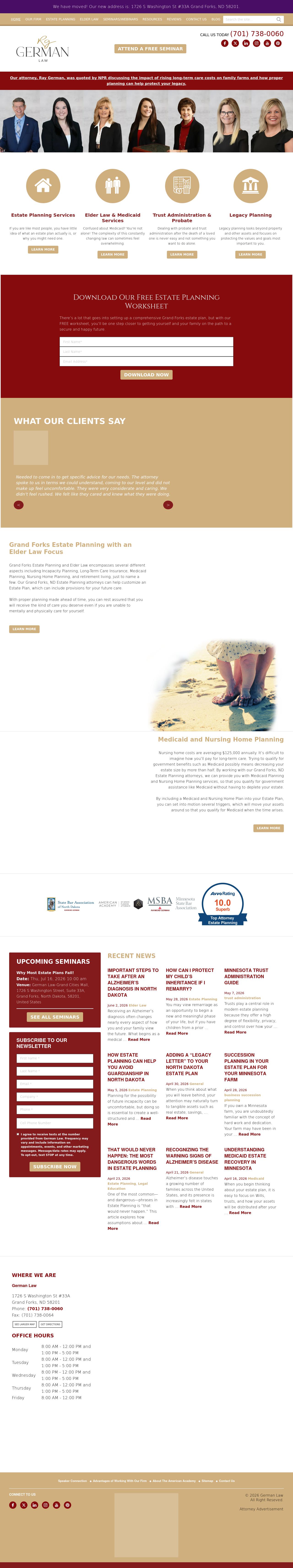 German Law - Grand Forks ND Lawyers