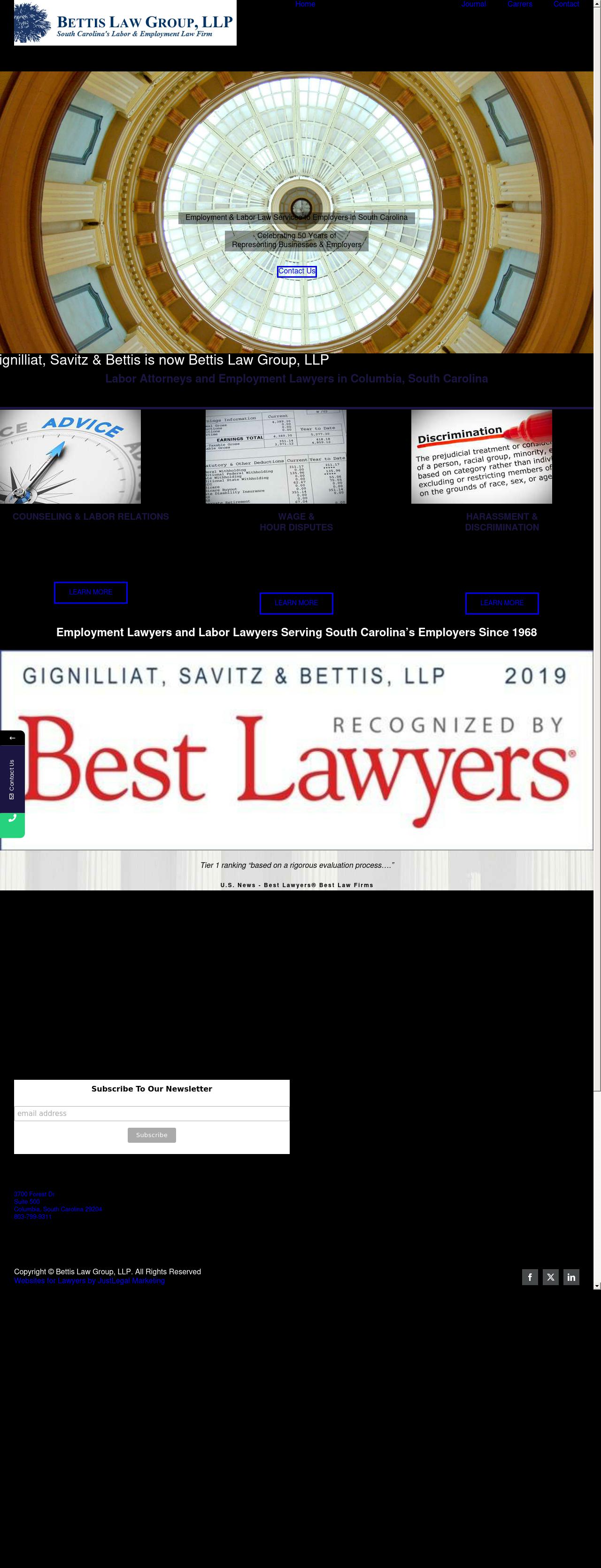 Gignilliat Savitz & Bettis LLP - Columbia SC Lawyers
