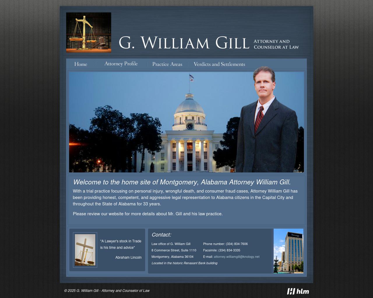 Gill G William Attorney & Counselor At Law - Montgomery AL Lawyers