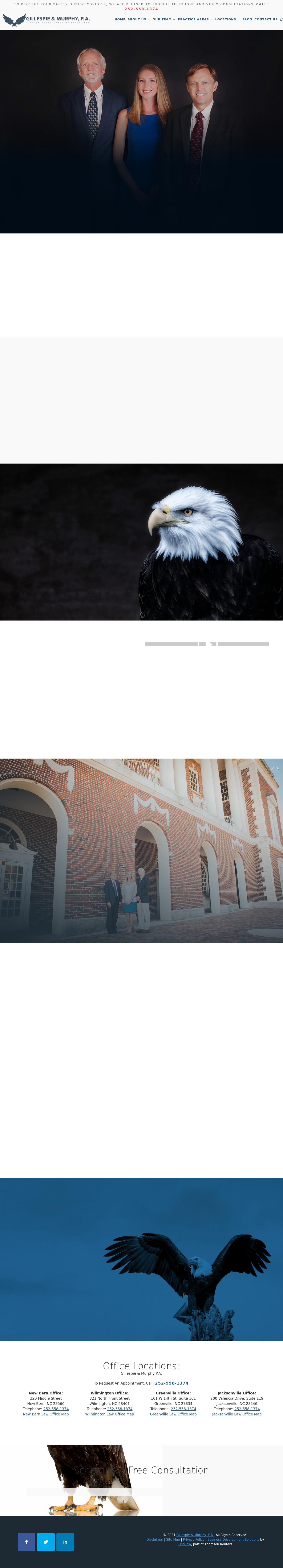 Gillespie & Murphy, P.A - New Bern NC Lawyers