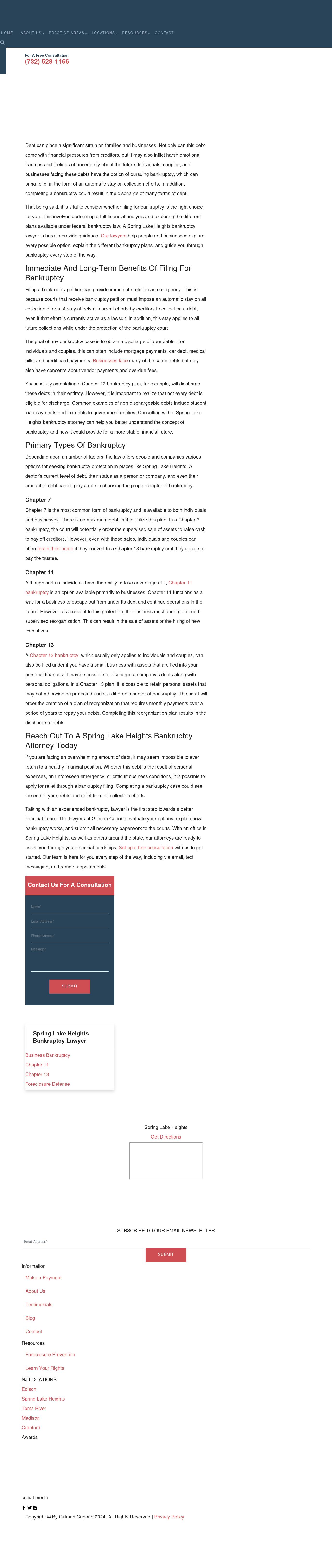 Gillman, Bruton, Capone Law Group - Spring Lake Heights NJ Lawyers