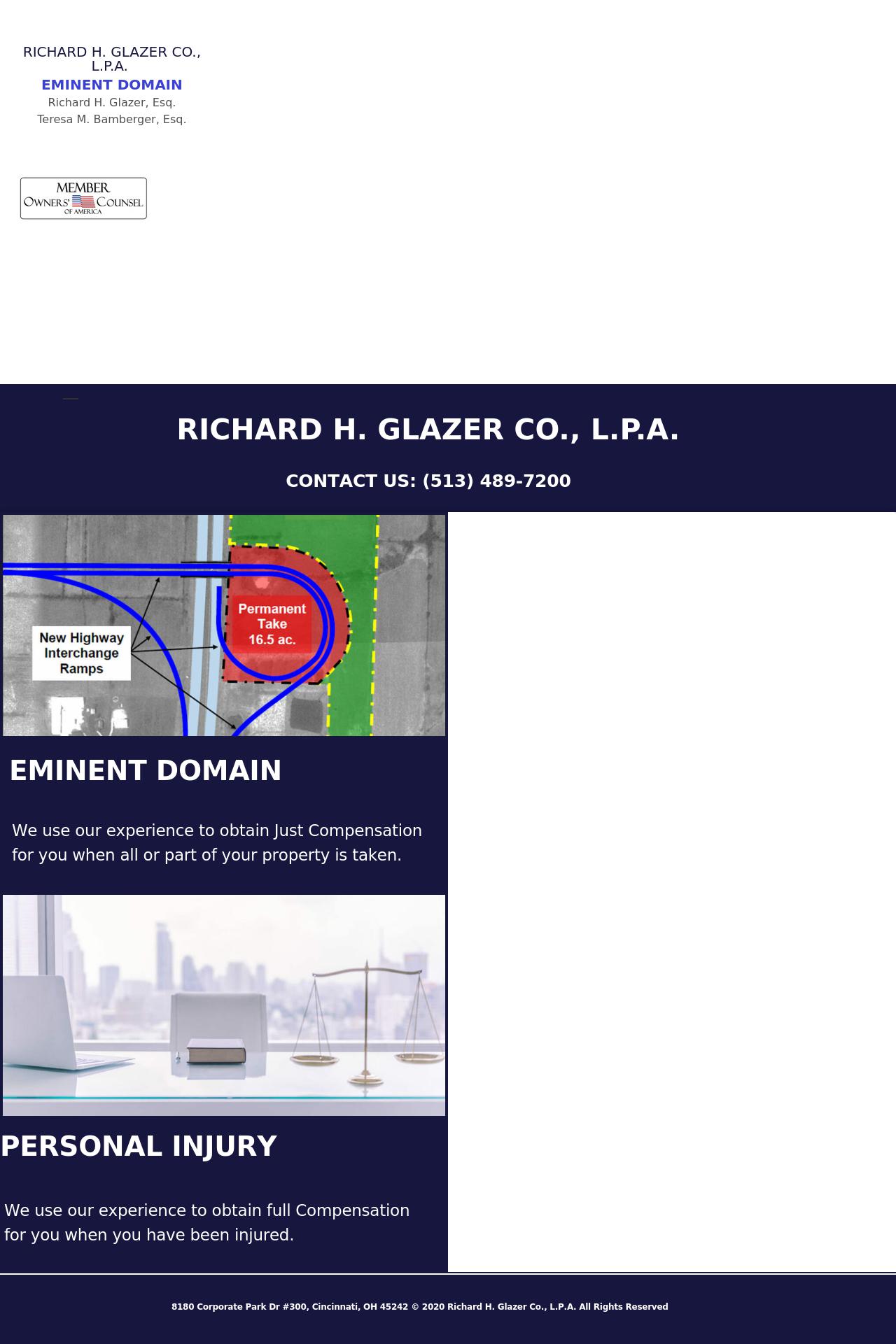 Glazer Richard H Co LPA - Cincinnati OH Lawyers