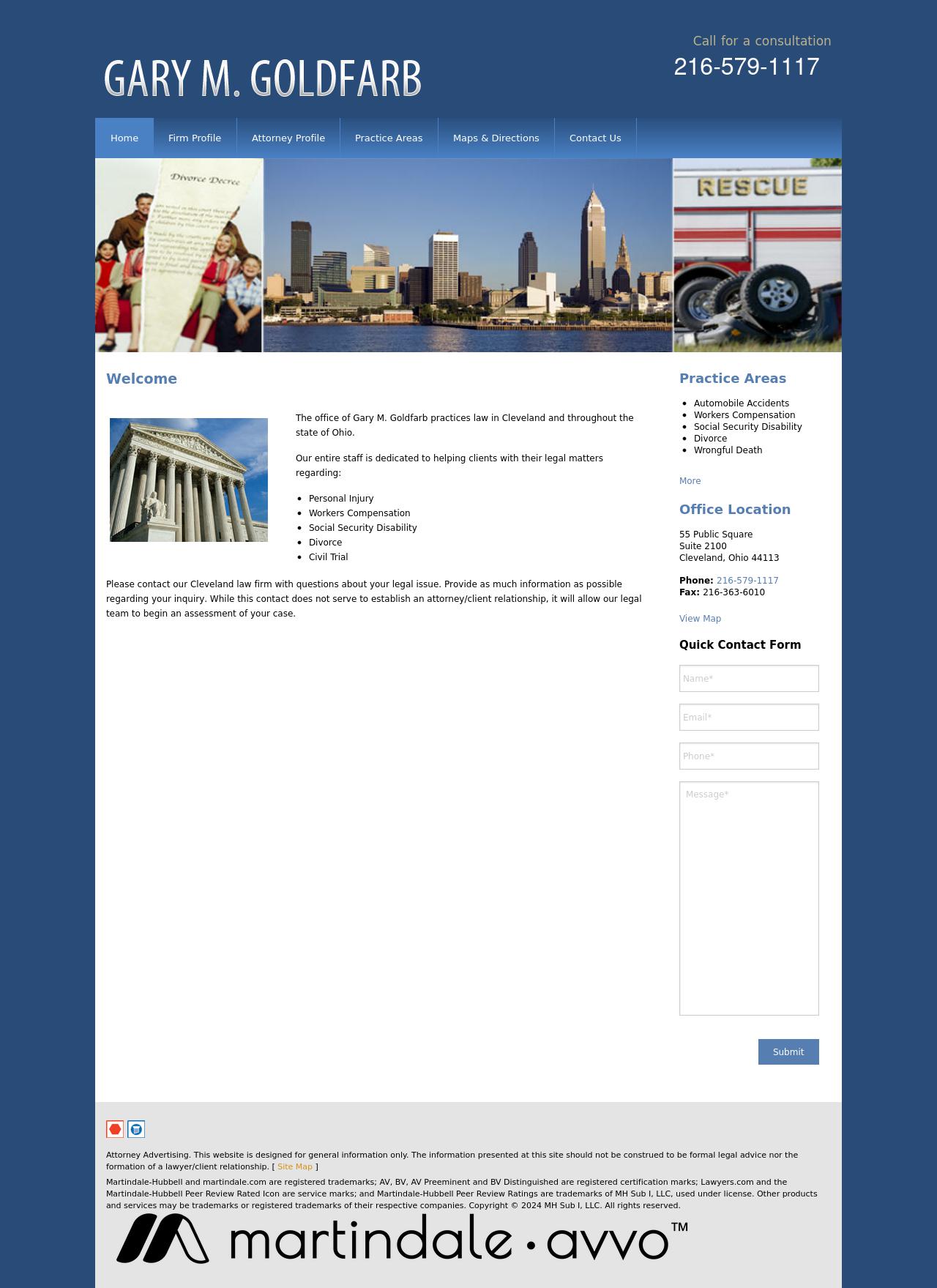 Goldfarb, Gary M - Cleveland OH Lawyers