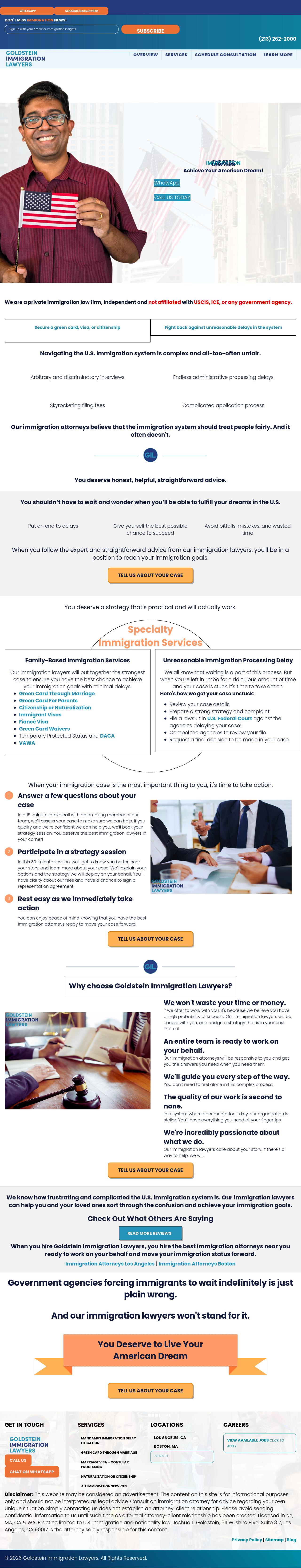 Goldstein Immigration Lawyers - Boston MA Lawyers