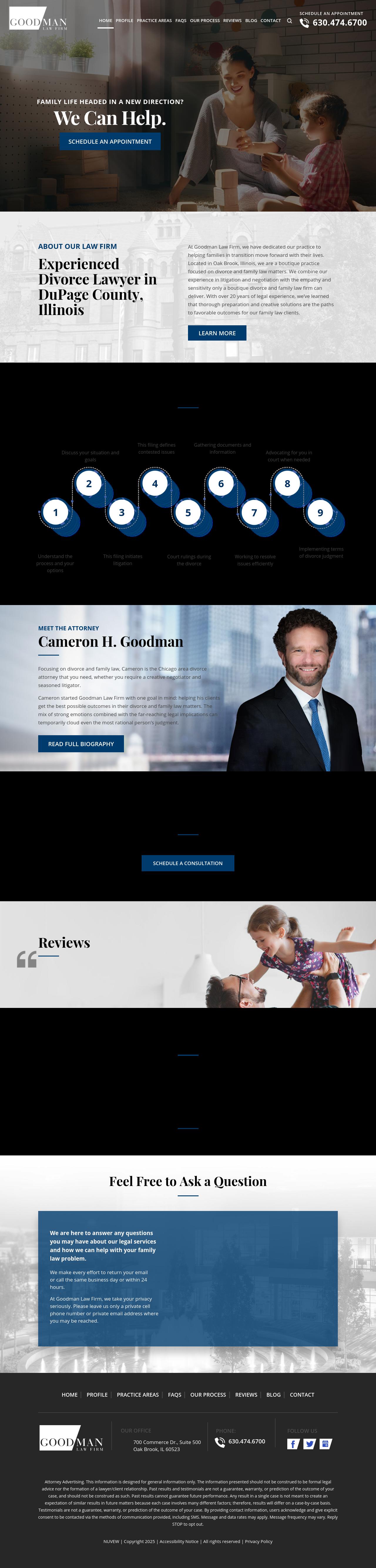 Goodman Law Firm - Oak Brook IL Lawyers