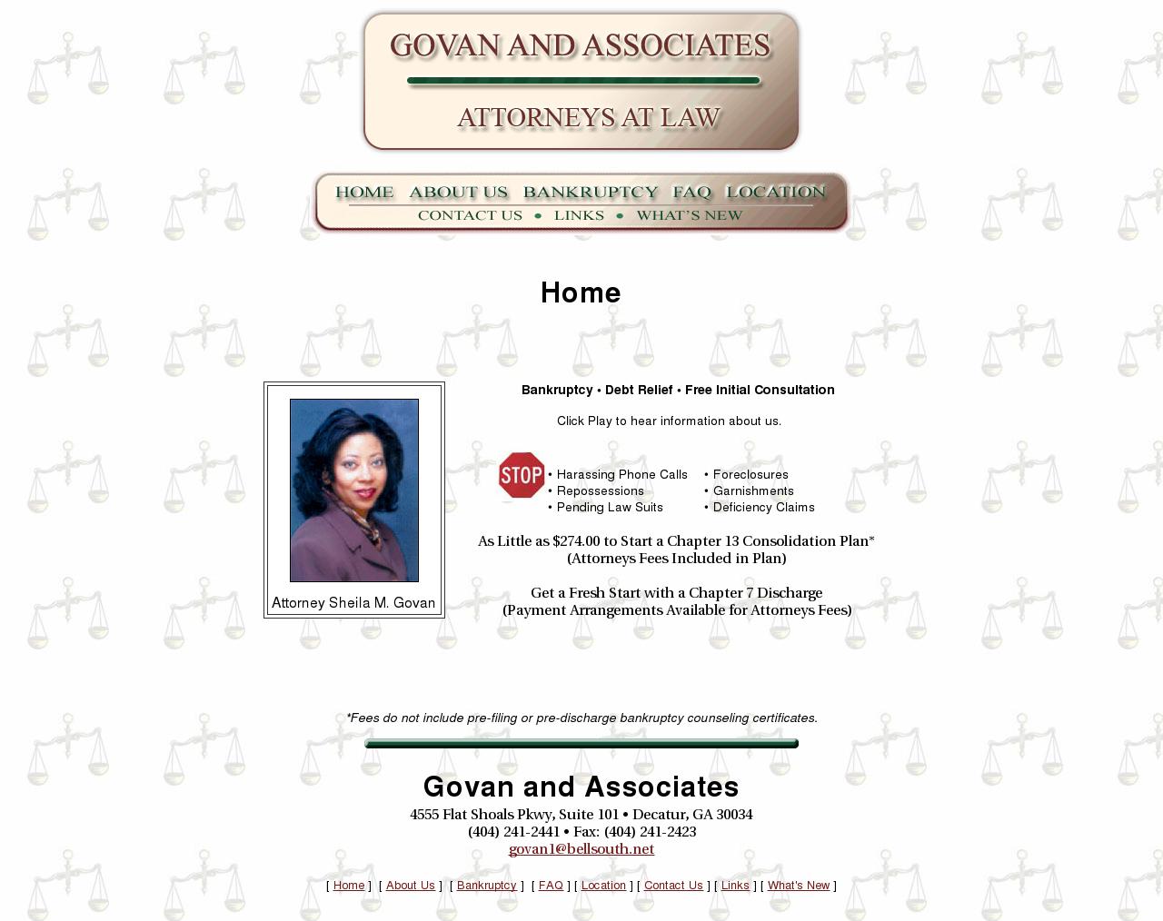 Govan & Associates - Decatur GA Lawyers
