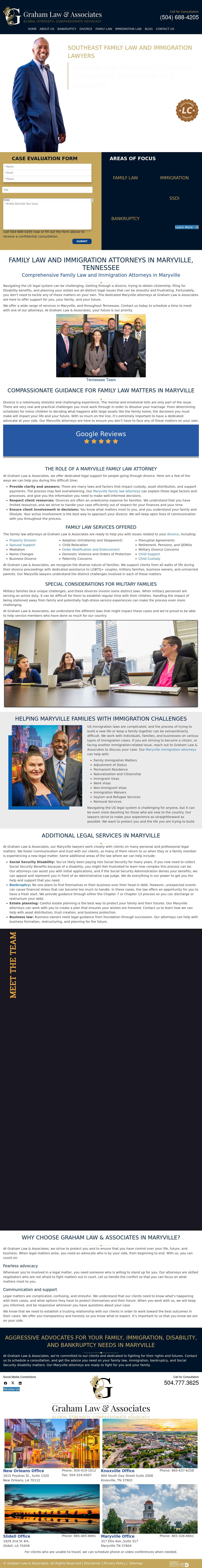 Graham Law & Associates - Maryville TN Lawyers