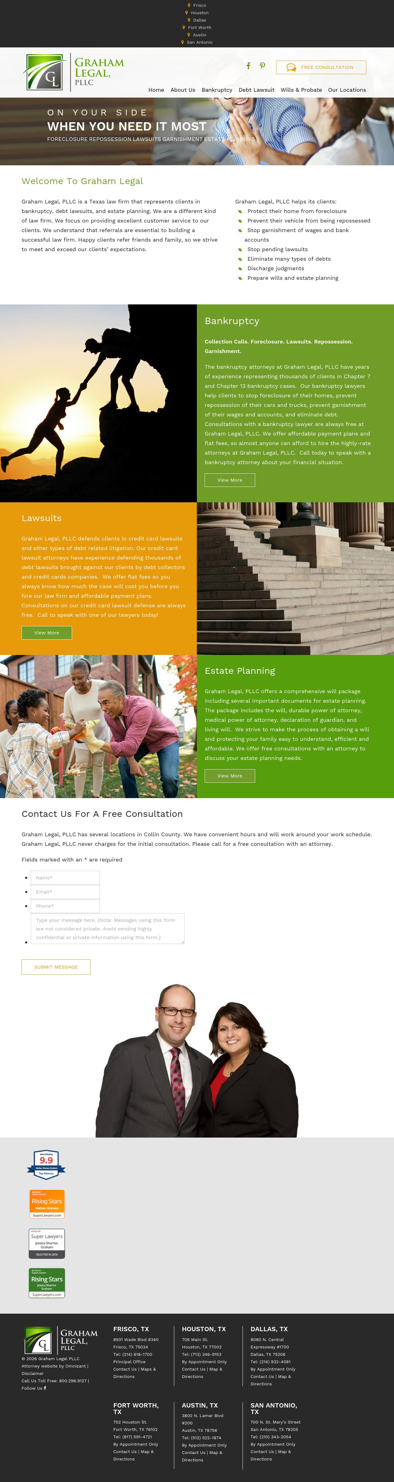 Graham Legal, PLLC - Frisco TX Lawyers