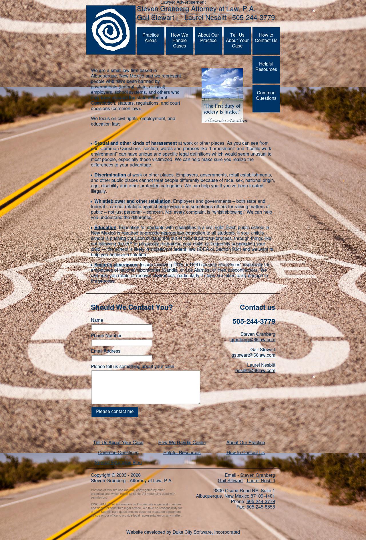 Granberg & Stewart - Albuquerque NM Lawyers
