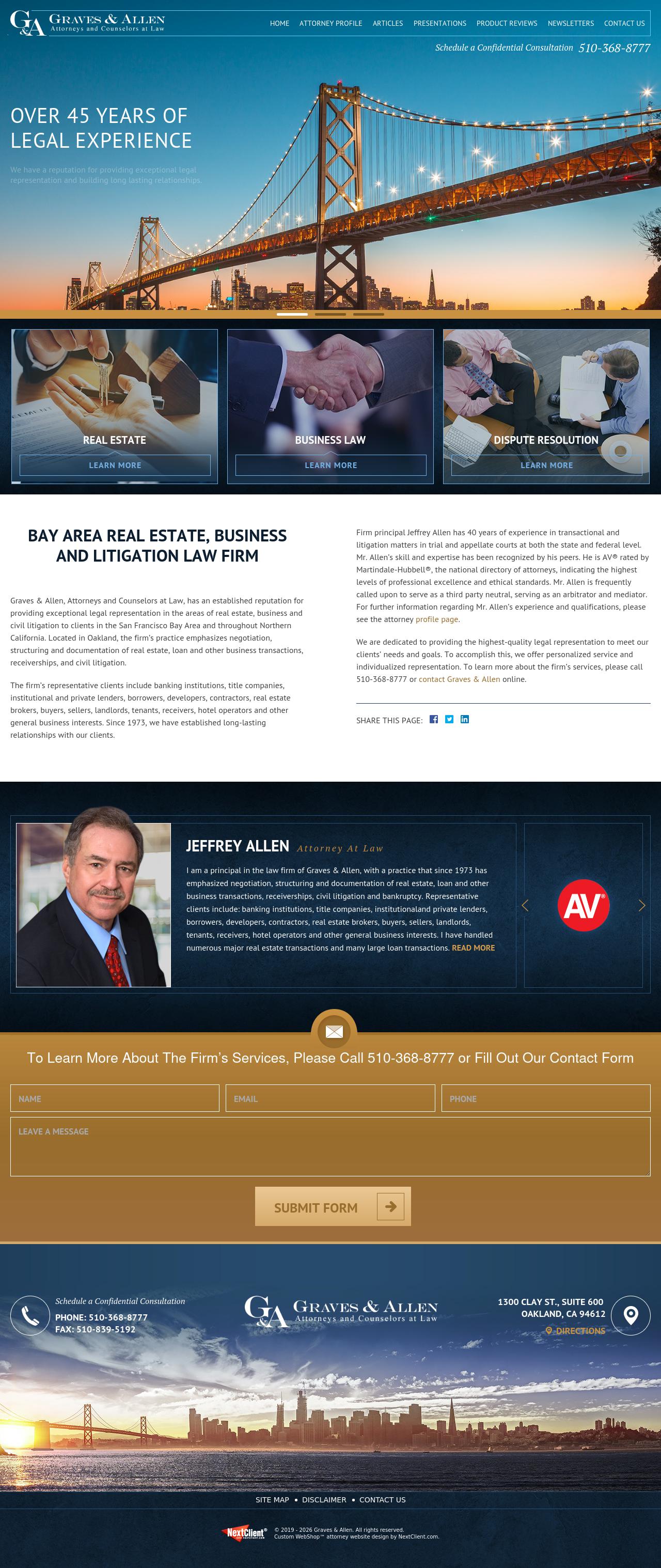 Graves & Allen, Attorneys At Law - Oakland CA Lawyers