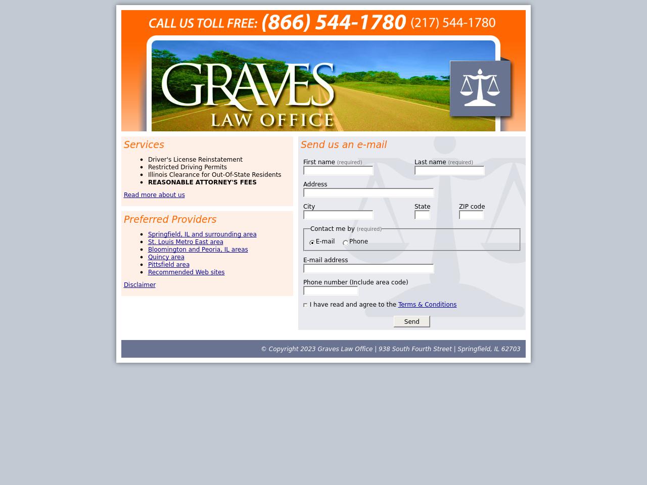 Graves Law Office - Springfield IL Lawyers