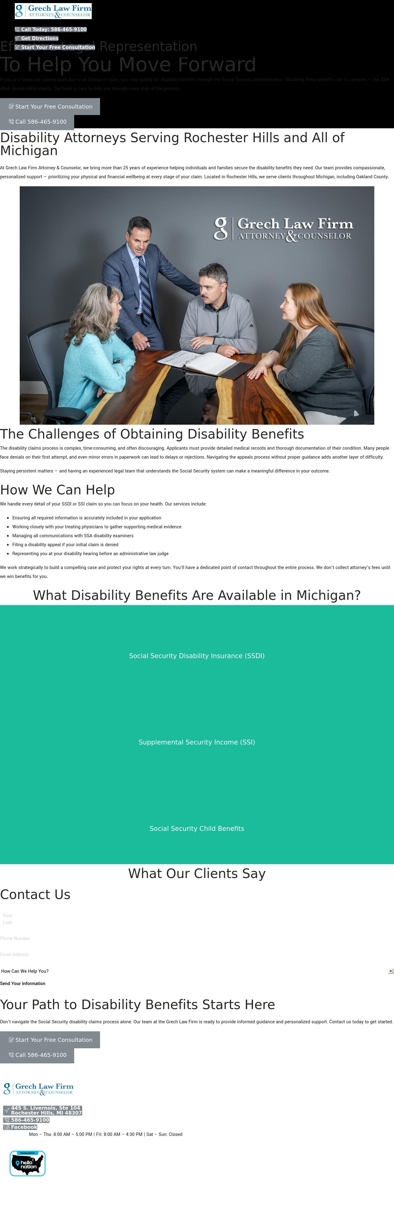 Grech Law Firm - Utica MI Lawyers