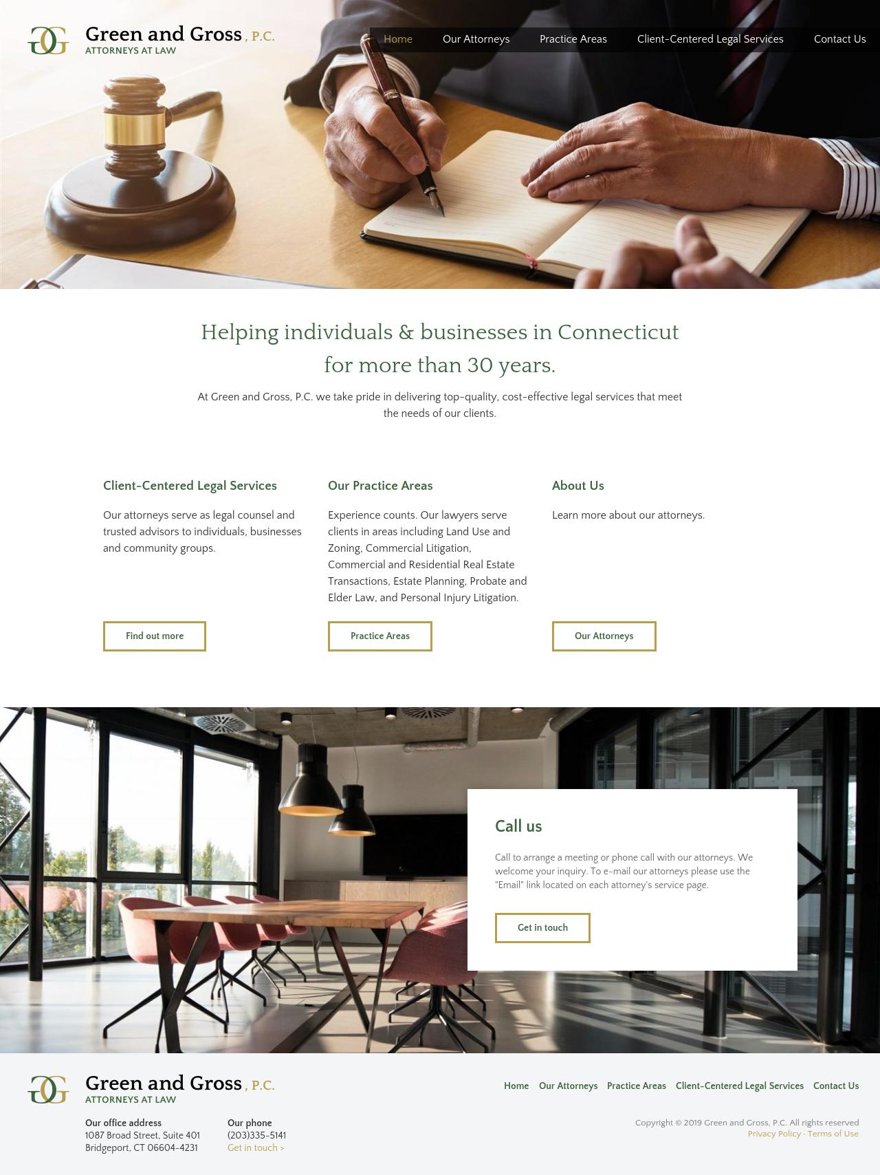 Green and Gross PC - Bridgeport CT Lawyers