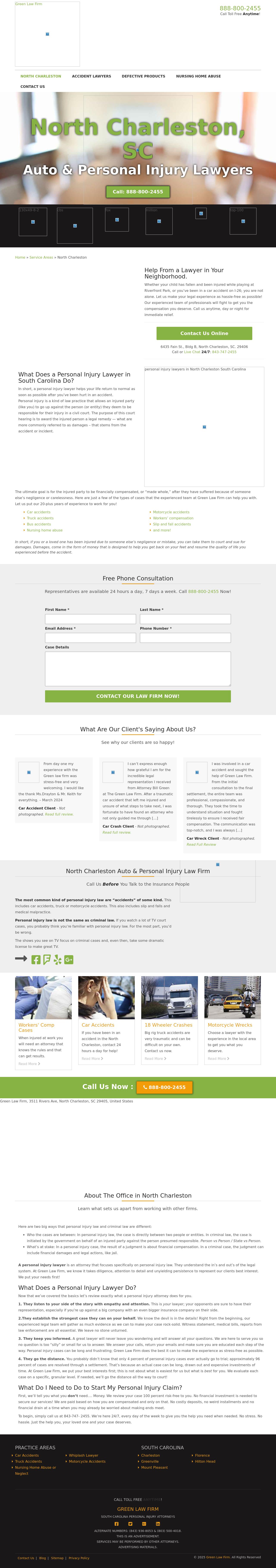 Green Law Firm - North Charleston SC Lawyers