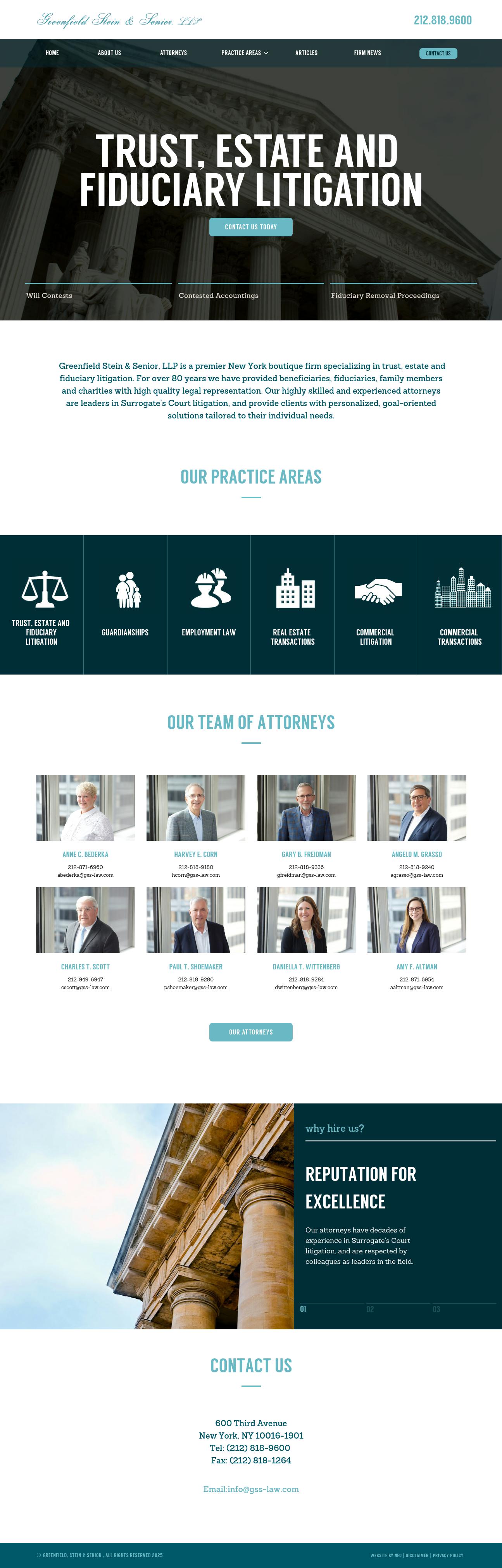 Greenfield Stein & Senior, LLP - New York NY Lawyers