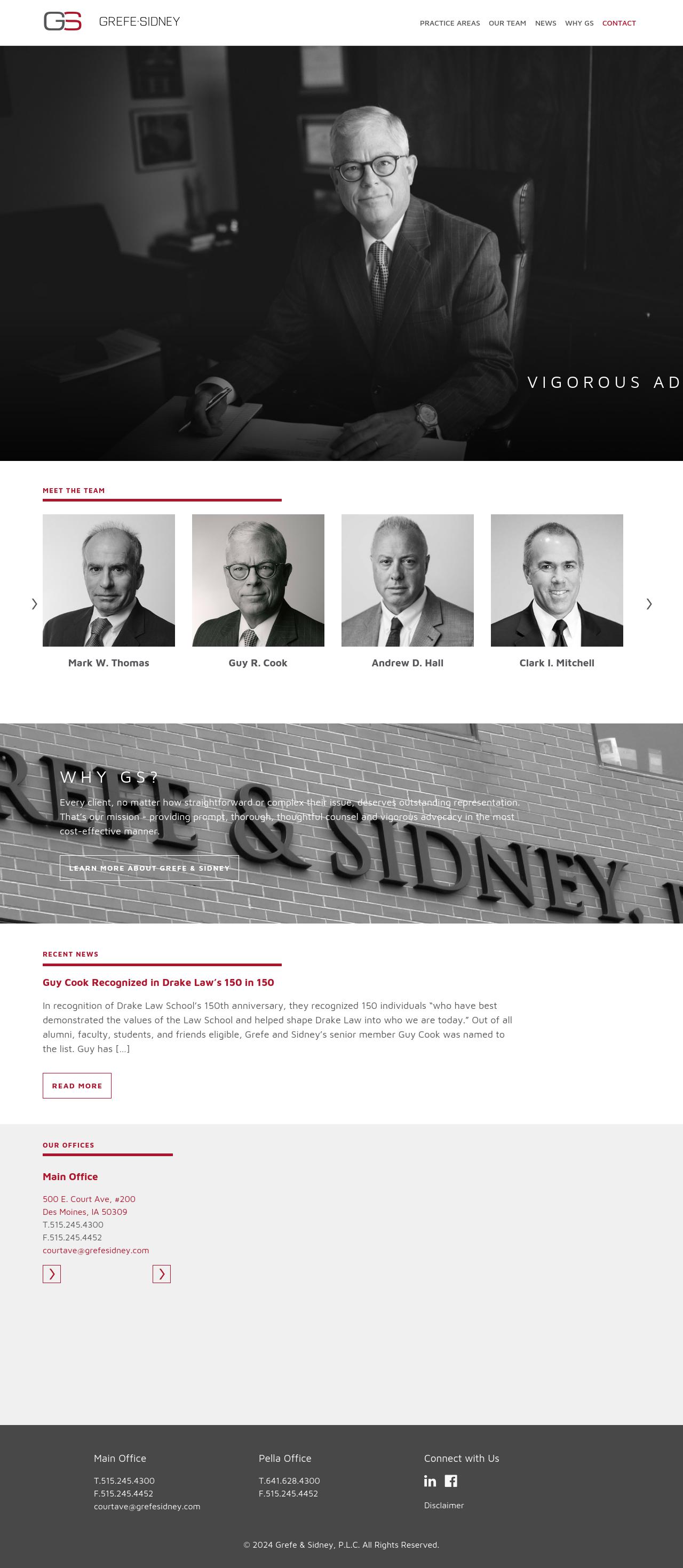 Grefe & Sidney PLC - Des Moines IA Lawyers