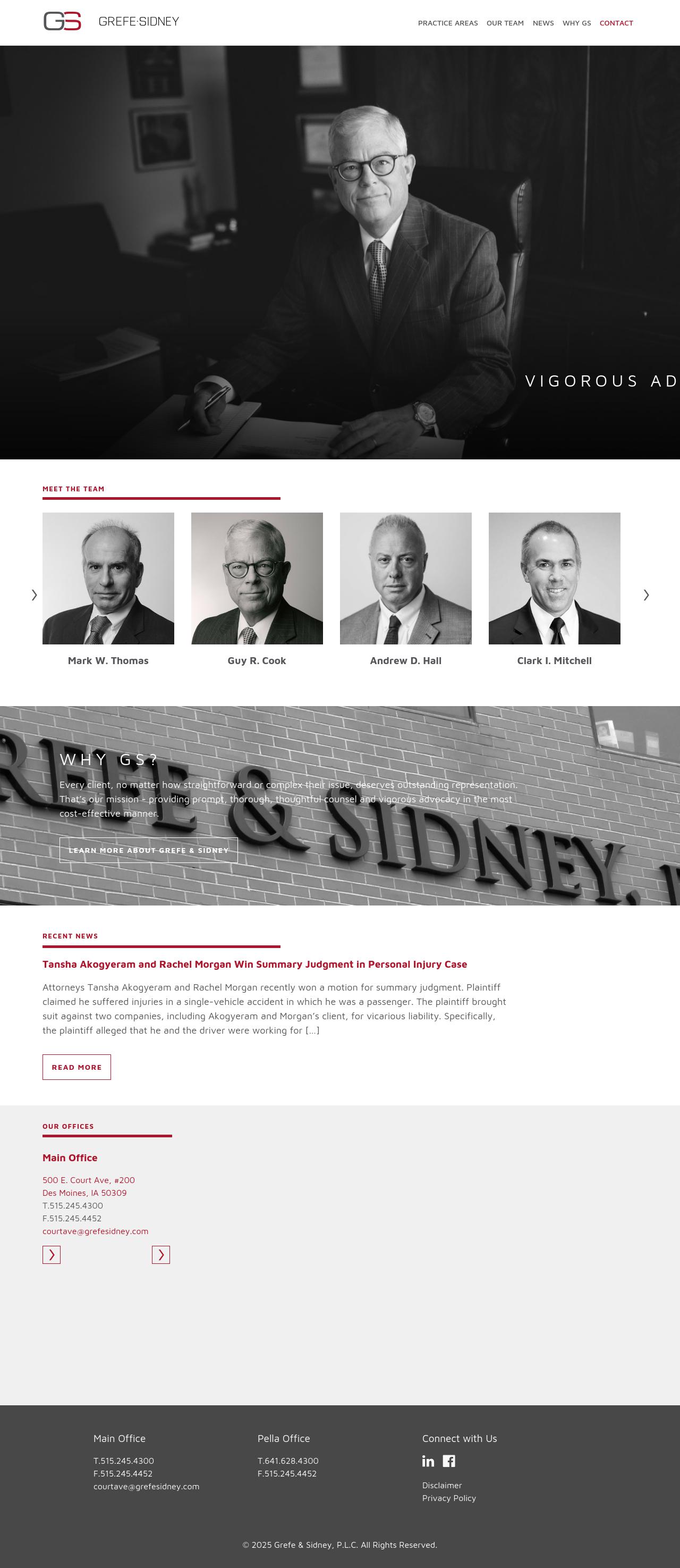 Grefe & Sidney PLC - Des Moines IA Lawyers