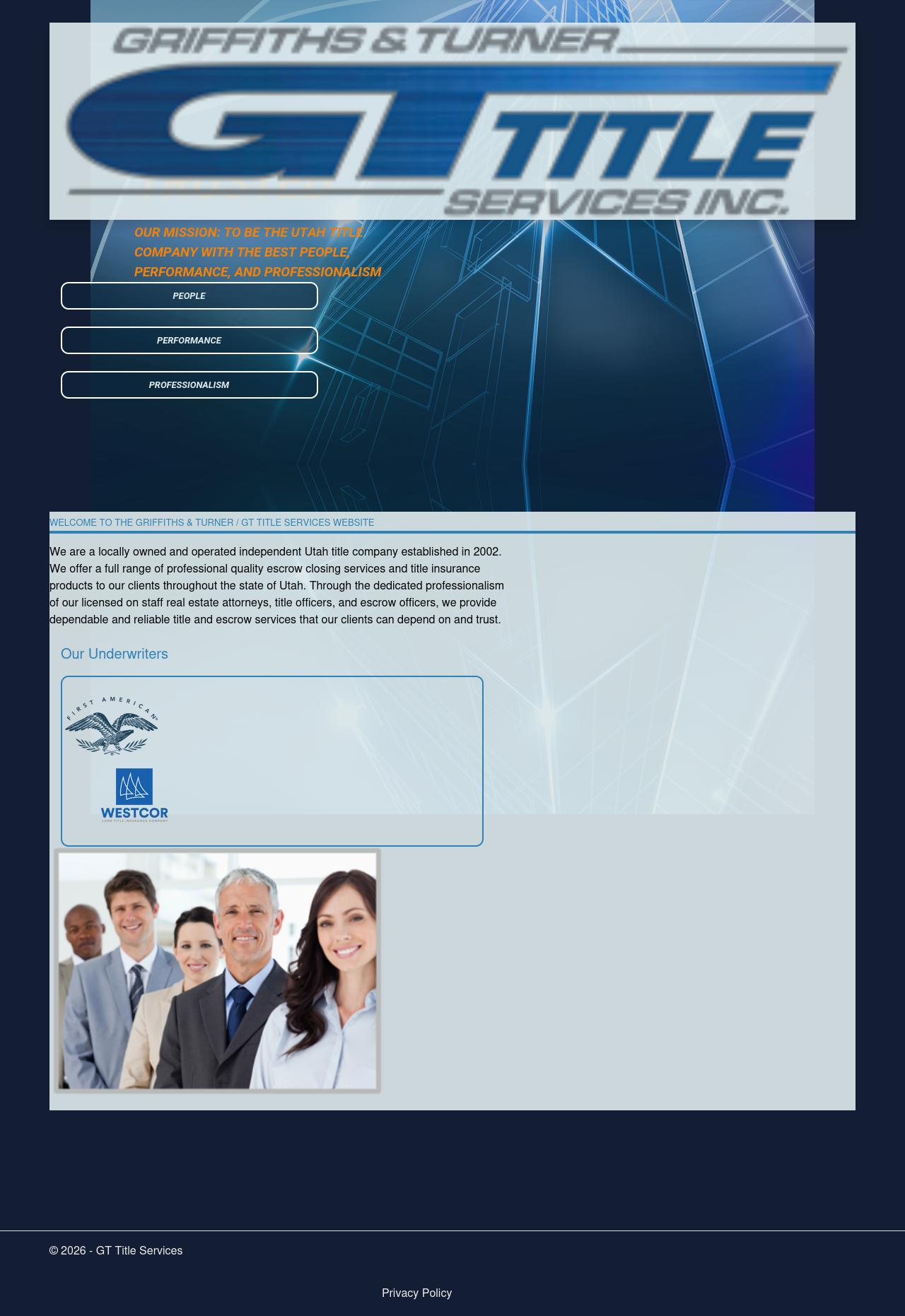 Griffiths & Turner / GT Title Services - Salt Lake City UT Lawyers