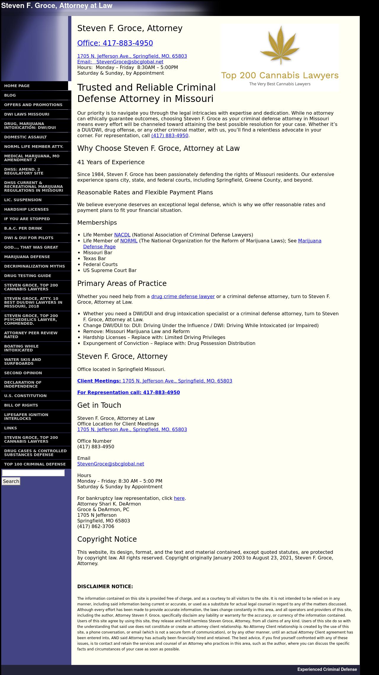 Groce & DeArmon PC - Springfield MO Lawyers