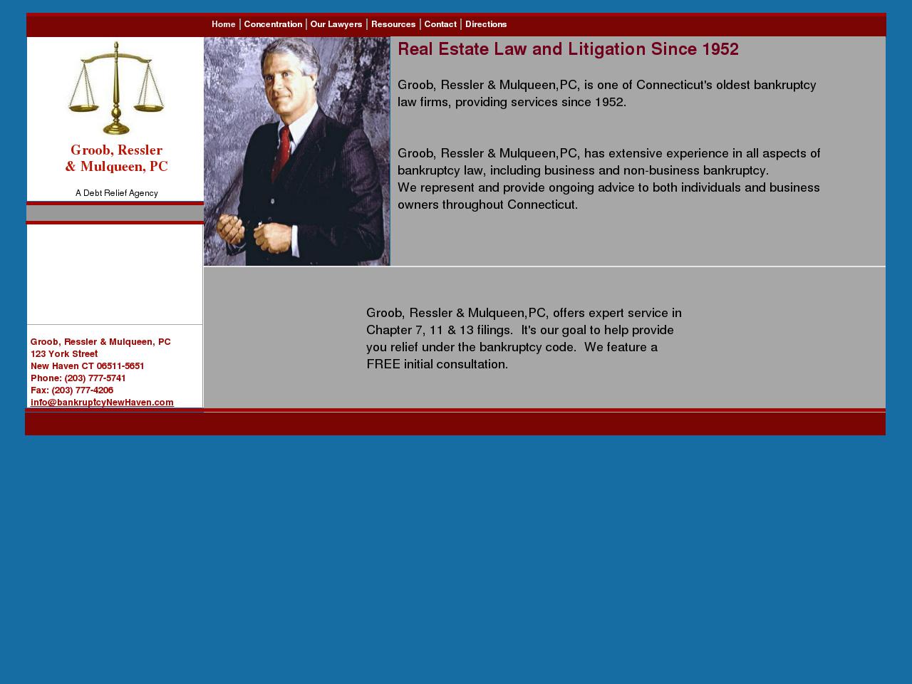 Groob Ressler & Mulqueen - New Haven CT Lawyers