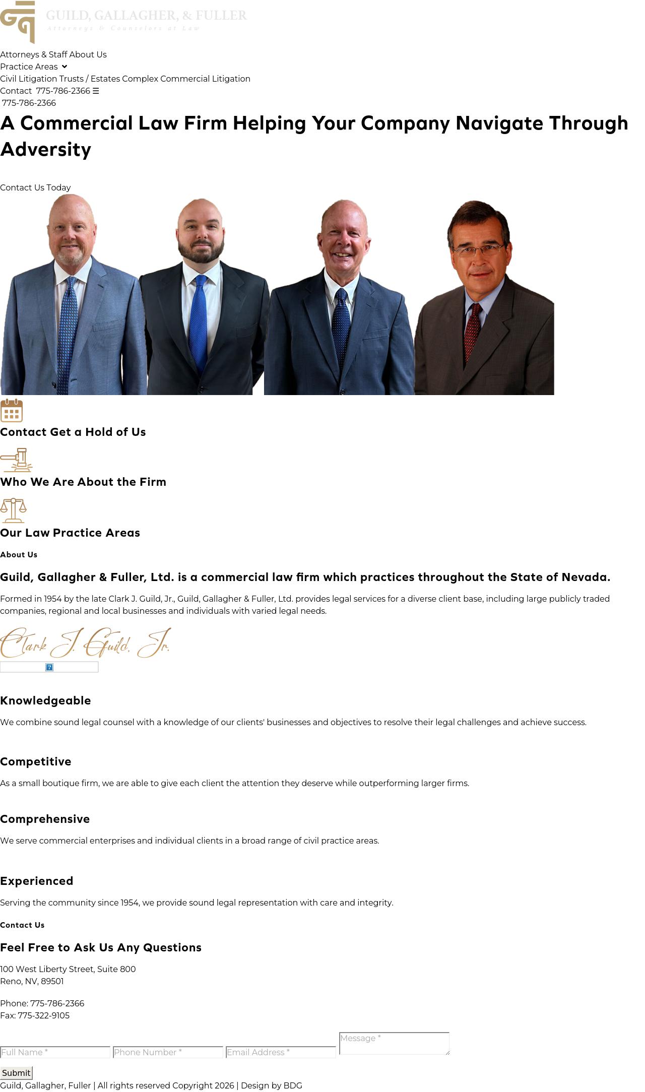 Guild Gallagher & Fuller Ltd. - Reno NV Lawyers