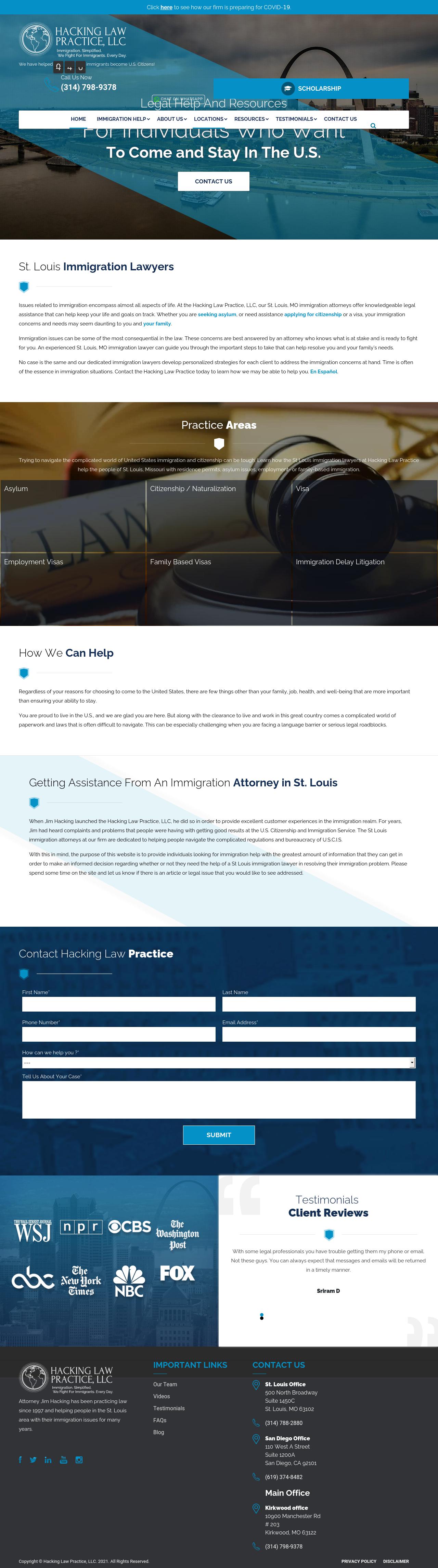 Hacking Law Practice, LLC - Kirkwood MO Lawyers