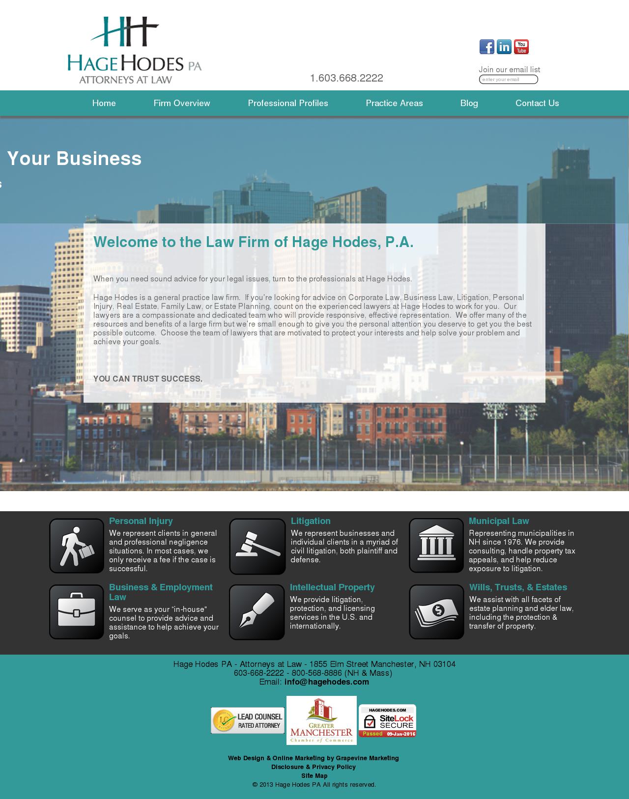 Hage Hodes PA - Manchester NH Lawyers