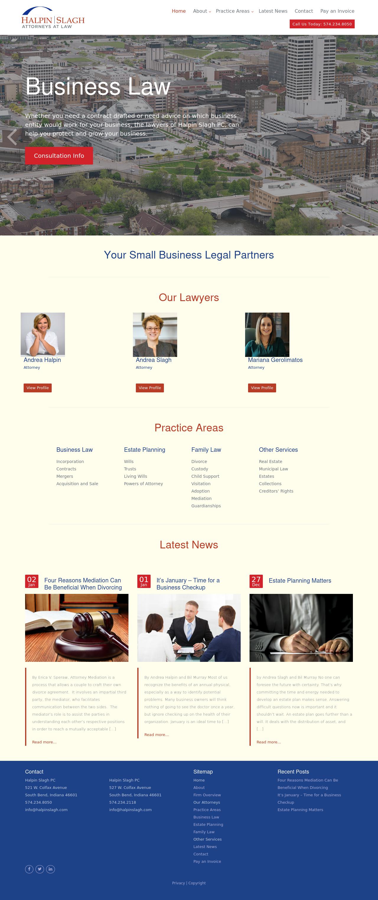 Hahn Knepp and Slagh - South Bend IN Lawyers