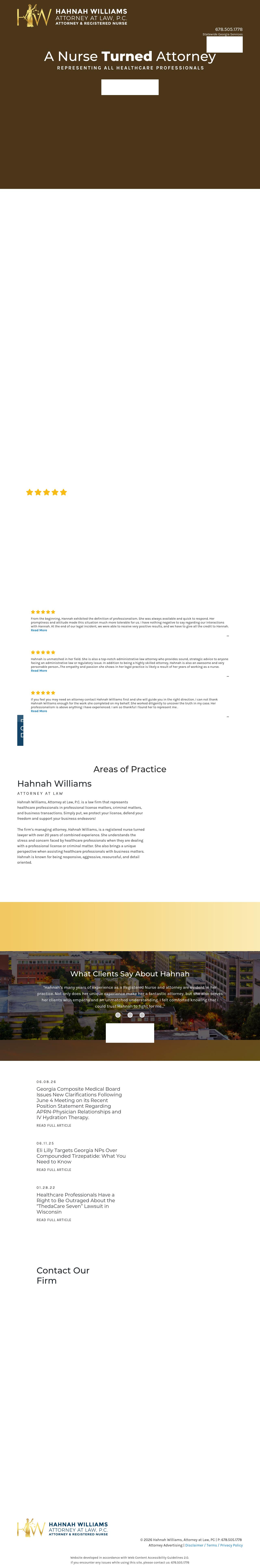 Hahnah Williams - Atlanta GA Lawyers