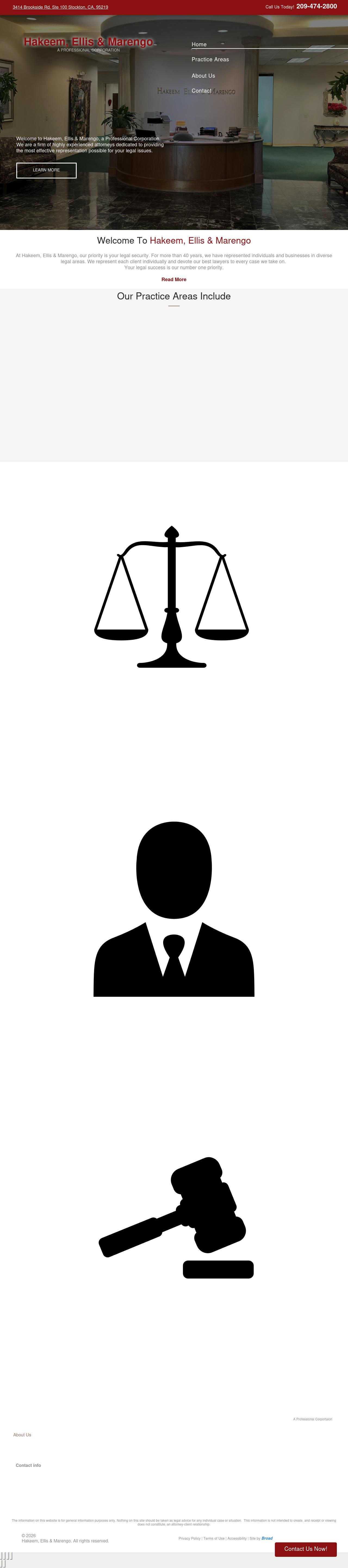 Hakeem Ellis & Marengo A Professional Law Corporation - Stockton CA Lawyers