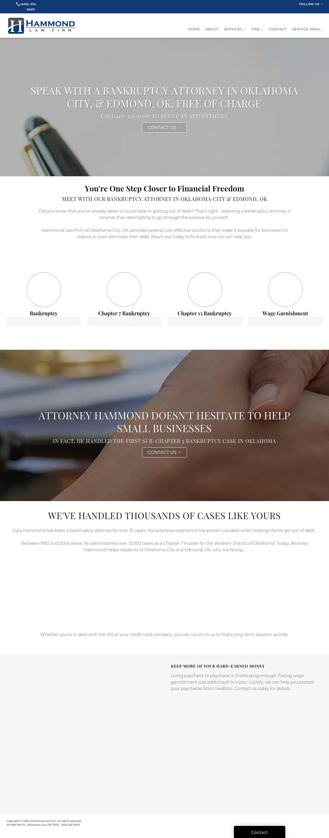 Hammond Law Firm - Oklahoma City OK Lawyers