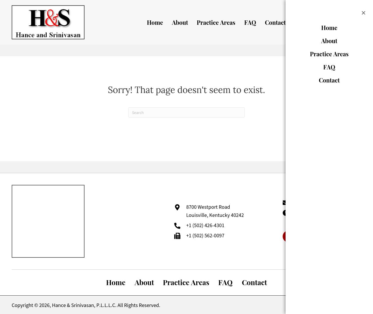 Hance & Srinivasan, P.L.L.C. - Louisville KY Lawyers