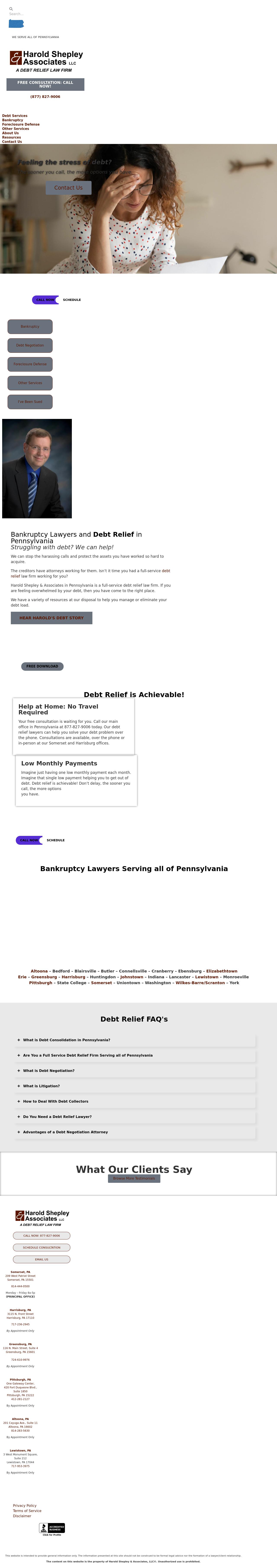 Harold Shepley & Associates, LLC - Lewistown PA Lawyers