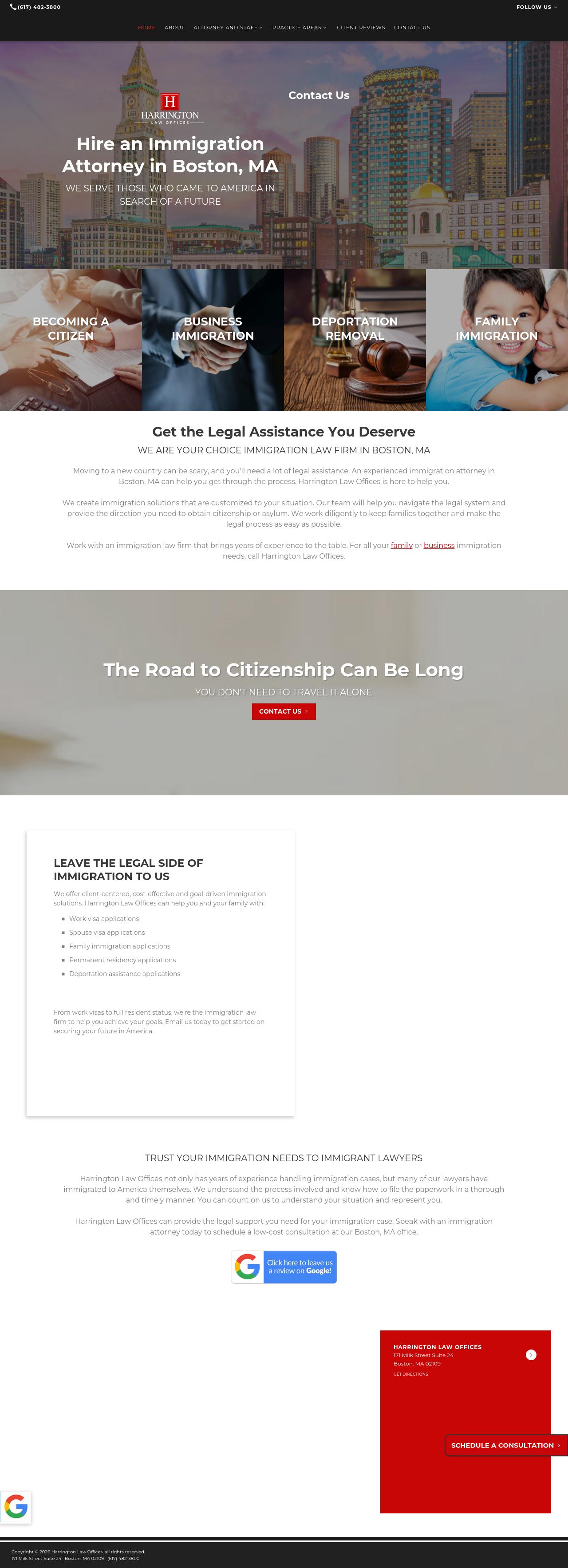 Harrington Law Offices - Boston MA Lawyers