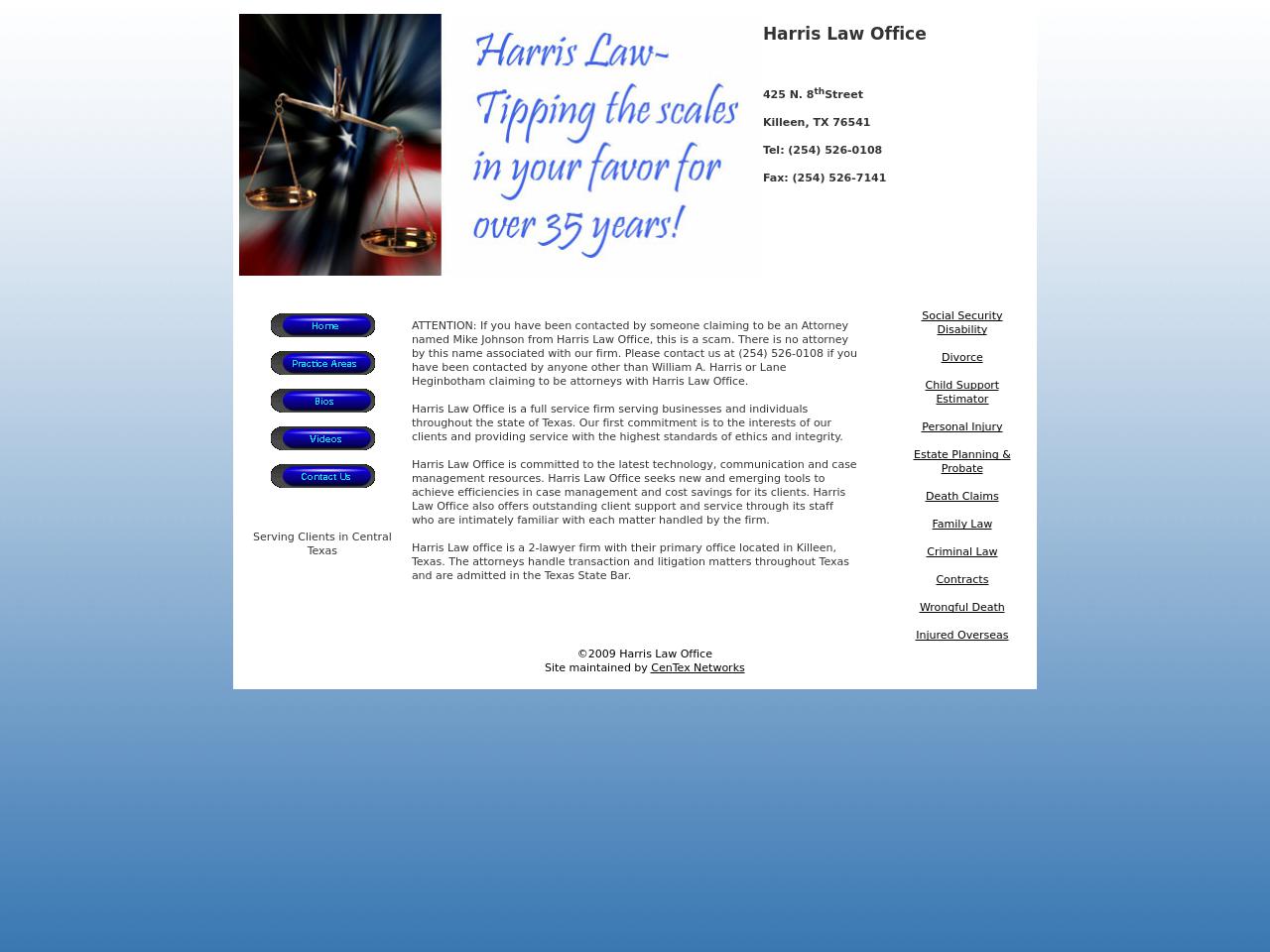 Harris Law Office - Killeen TX Lawyers