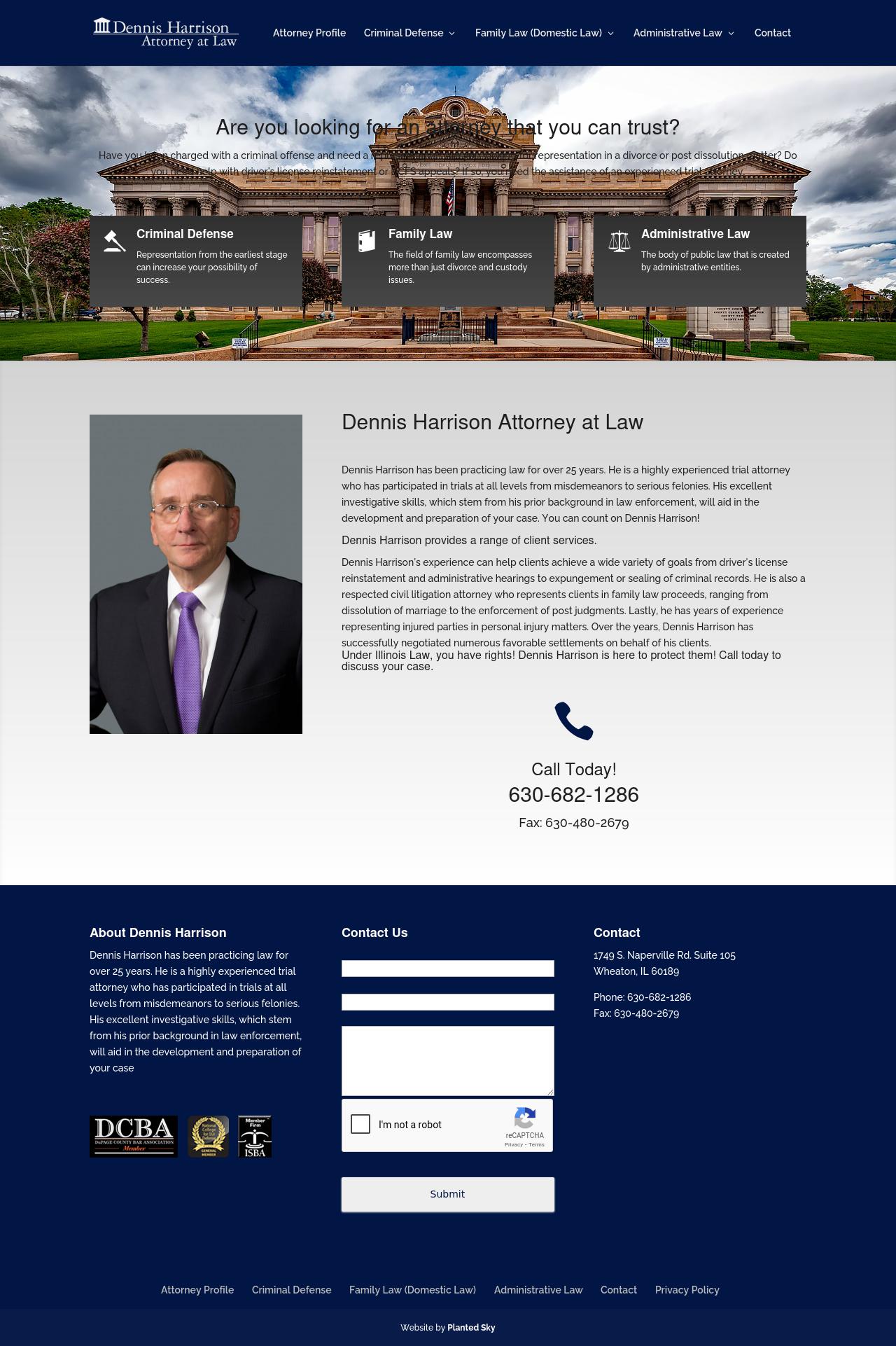 Harrison Dennis Atty - Wheaton IL Lawyers