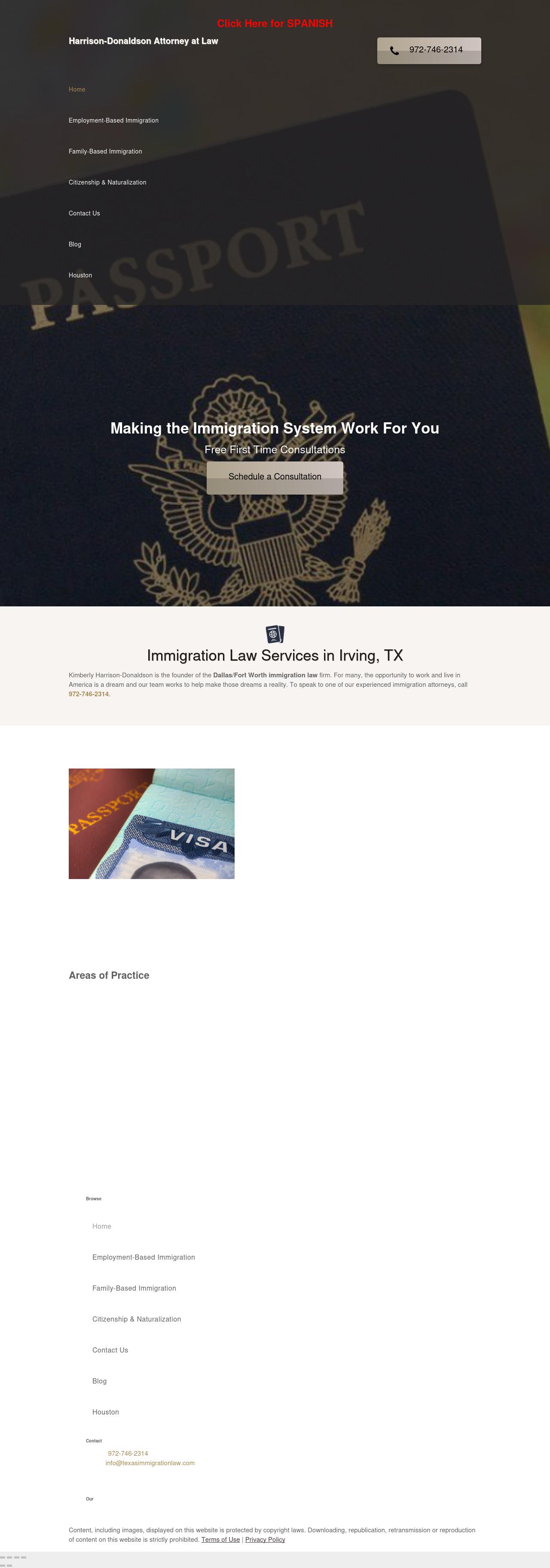 Harrison - Donaldson, Attorney at Law - Irving TX Lawyers