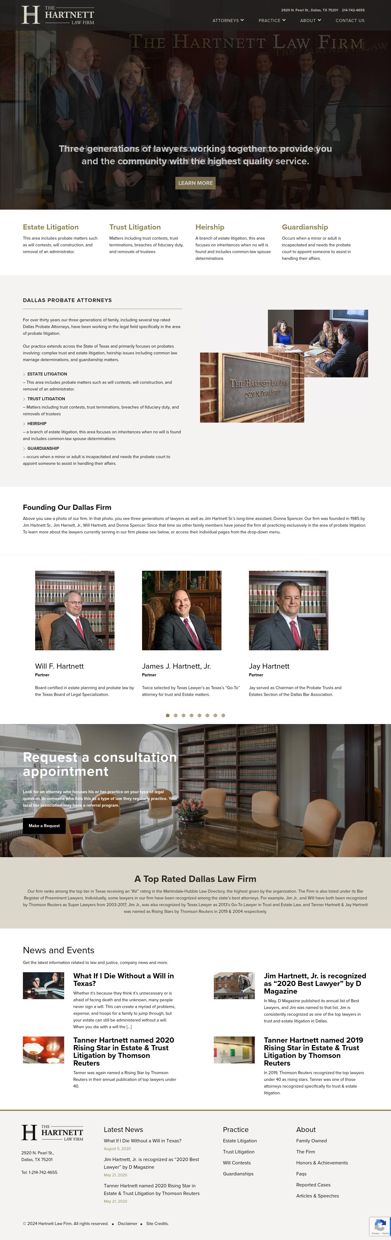Hartnett Law Firm - Dallas TX Lawyers