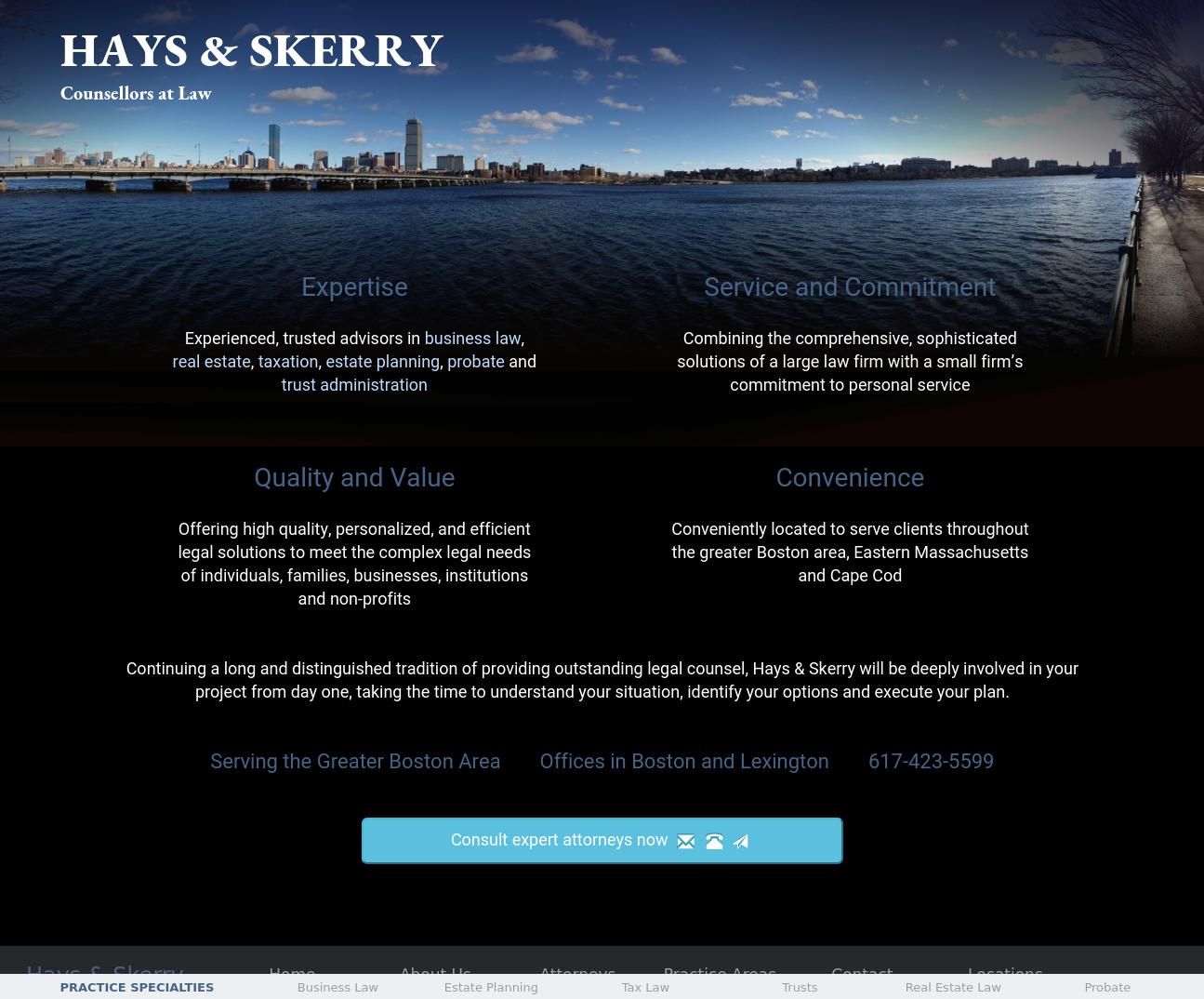 Hays & Skerry - Boston MA Lawyers