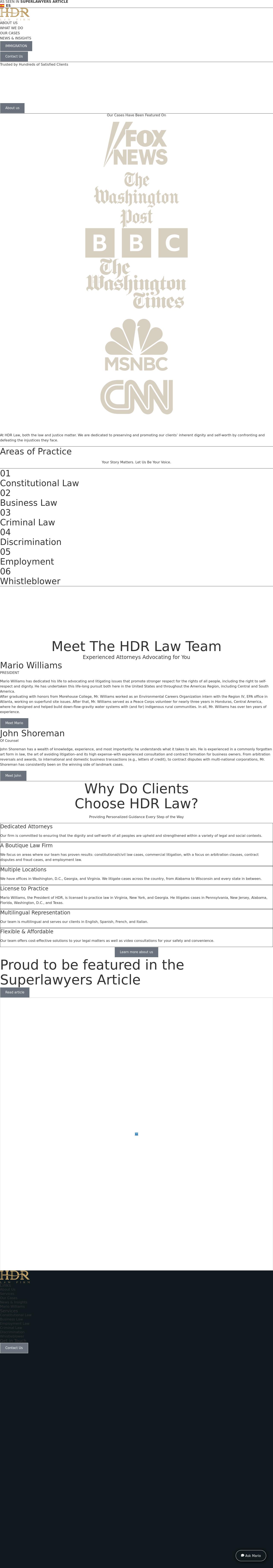 HDR Law Firm - Atlanta GA Lawyers