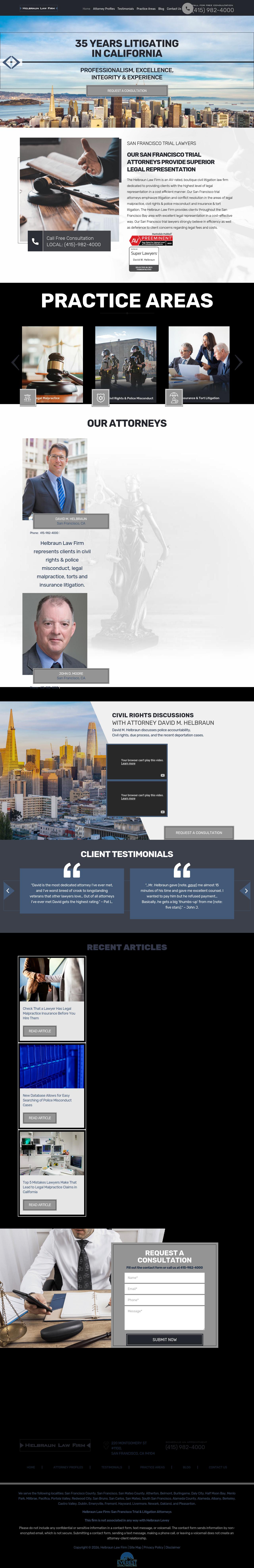Helbraun Law Firm - San Francisco CA Lawyers