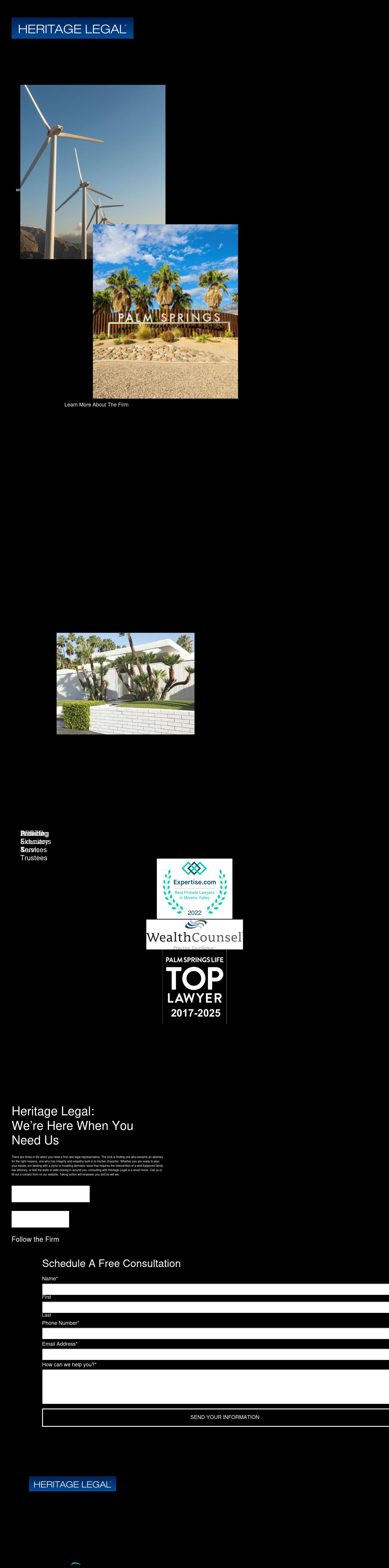Heritage Legal - Palm Springs CA Lawyers