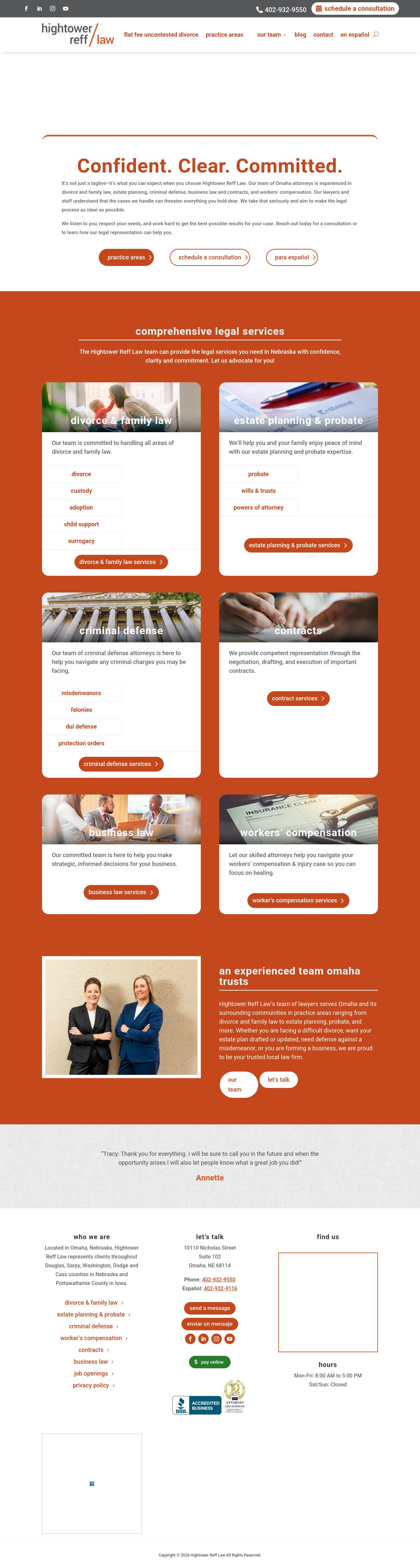 Hightower Reff Law LLC - Omaha NE Lawyers