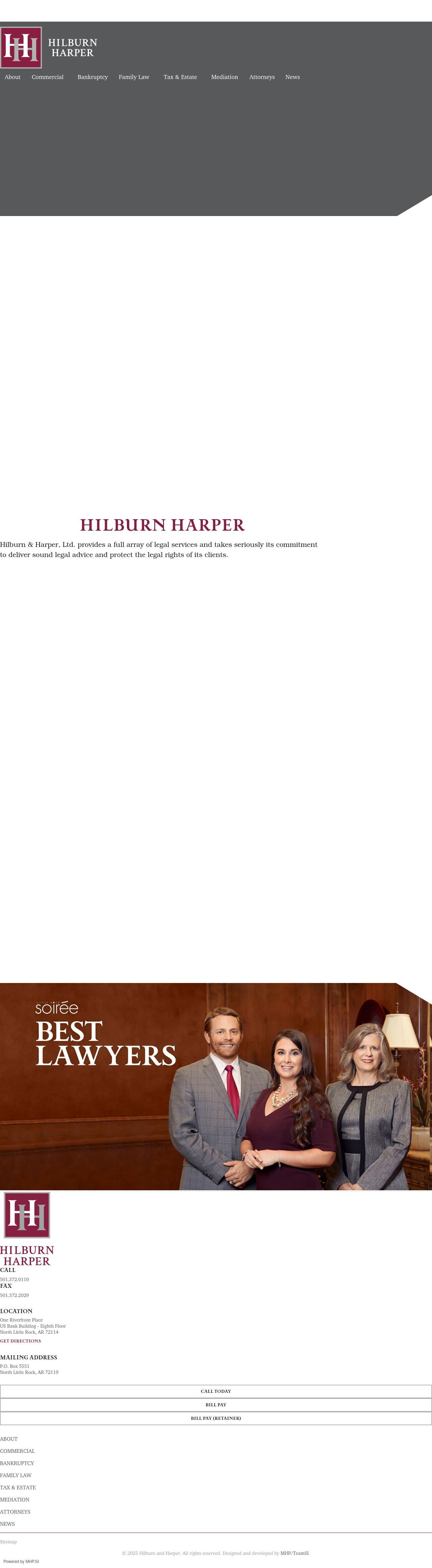 Hilburn Calhoon Harper Pruniski & Calhoun Ltd - North Little Rock AR Lawyers